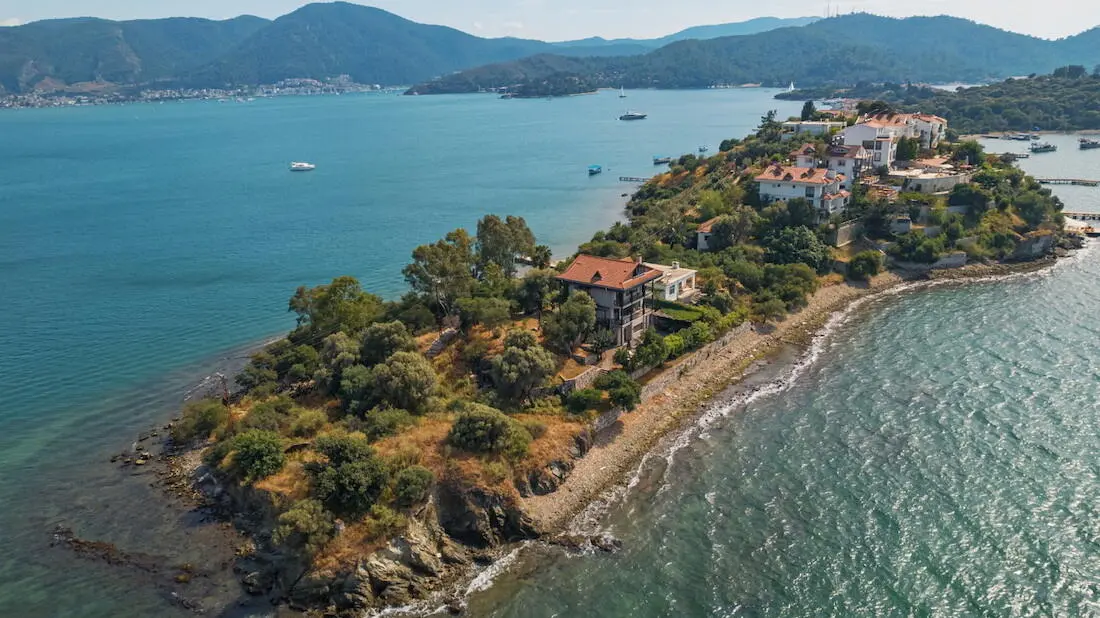 Sovalye Island view